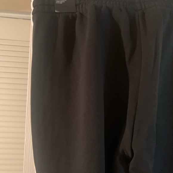 ADIDAS BLACK AND NAVY BLUE SWEAT PANTS, Size Each are a size large, Never worn. - Picture 4 of 9